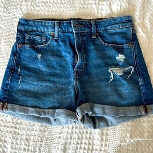 Old Navy OG high-rise denim shorts. Size 10